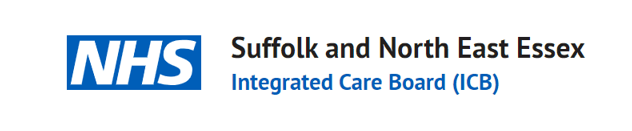NHS Suffolk and North East Essex - Integrated Care Board (ICB) Logo